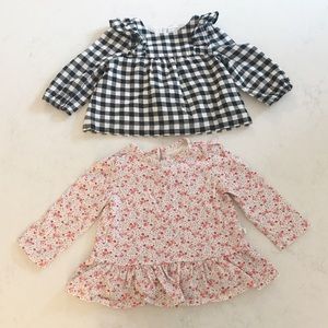 Baby Gap Girls Fall Top Bundle Size 6-12M